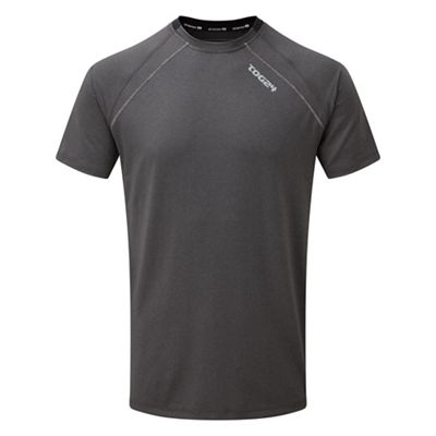 Dark grey marl neven TCZ stretch t-shirt